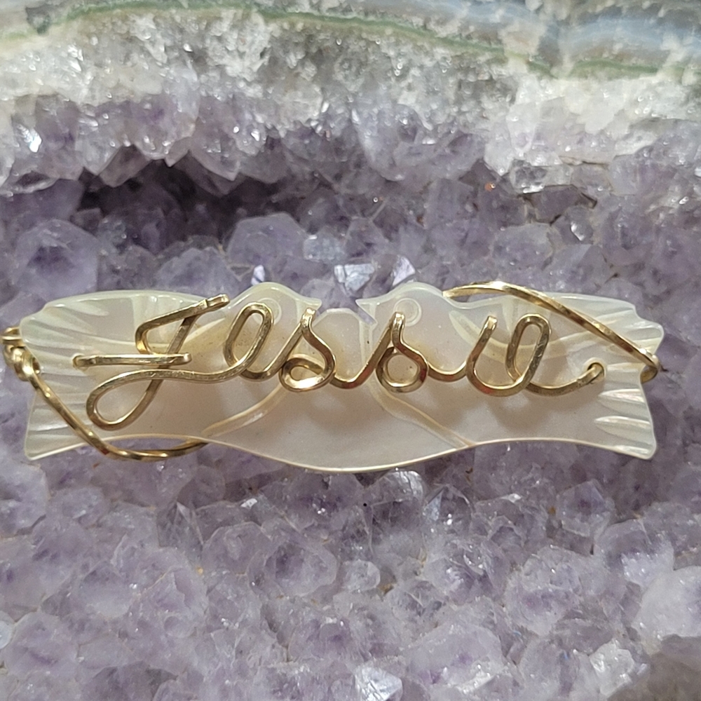 Jessie Name Brooch.